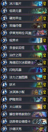 《爐石傳說》拉斯塔哈的大亂斗無限疊甲戰吼薩卡組推薦