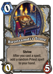 《爐石傳說》挑戰之旅牧師神龕及其相關的套牌介紹