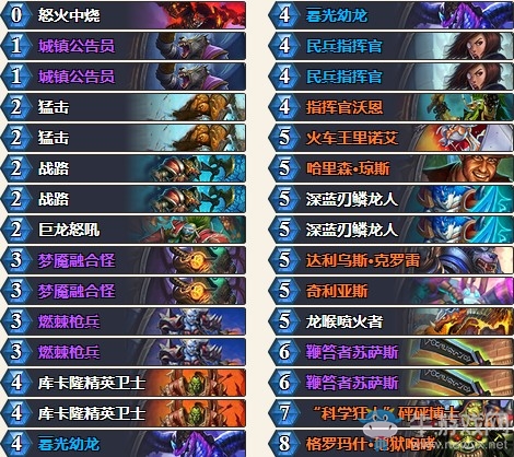 《爐石傳說》拉斯塔哈的大亂斗主播太極劍龍戰卡組推薦