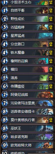 《爐石傳說》拉斯塔哈的大亂斗無限墻德卡組推薦