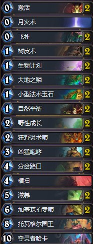 《爐石傳說(shuō)》拉斯塔哈的大亂斗易辰居士哈卡德卡組推薦