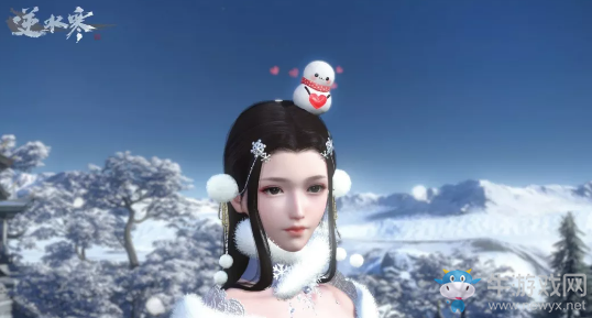 《逆水寒》冬至頭飾雪人·歡心一覽