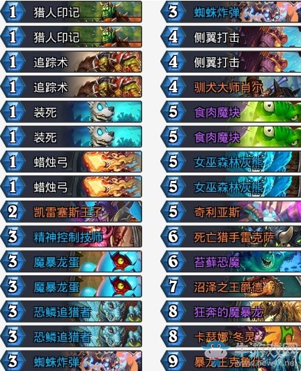 《爐石傳說》拉斯塔哈的大亂斗Viper亡語獵卡組推薦