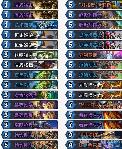 《爐石傳說》拉斯塔哈的大亂斗陳秋實奇數龍戰卡組推薦