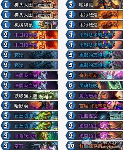 《爐石傳說》拉斯塔哈的大亂斗異靈術快樂術卡組推薦