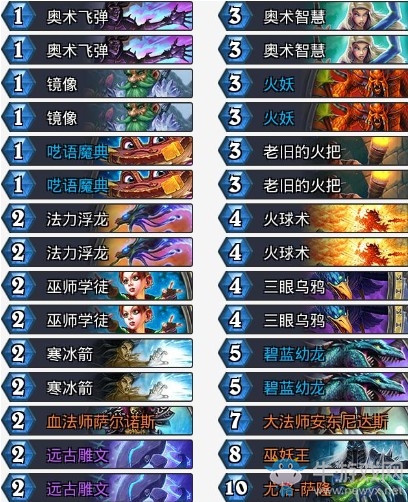 《爐石傳說》拉斯塔哈的大亂斗狂野火妖法卡組推薦