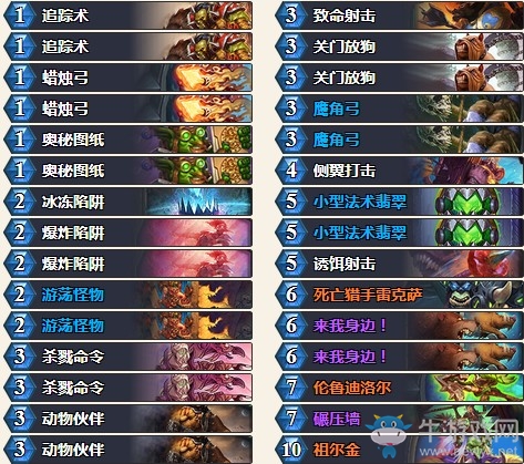 《爐石傳說》拉斯塔哈的大亂斗高勝率法術獵卡組推薦