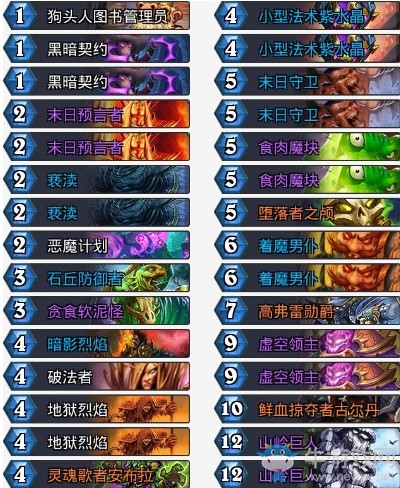 《爐石傳說》拉斯塔哈的大亂斗魔塊術卡組推薦