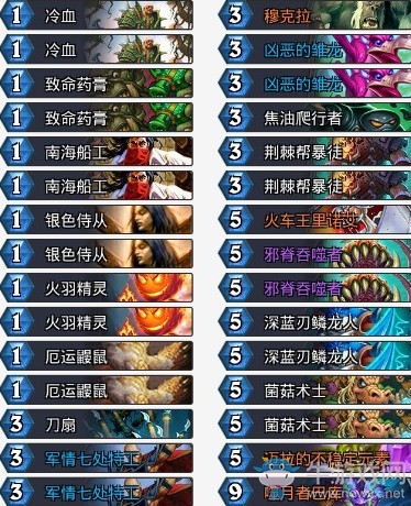 《爐石傳說(shuō)》拉斯塔哈的大亂斗穆克拉奇數(shù)賊卡組推薦