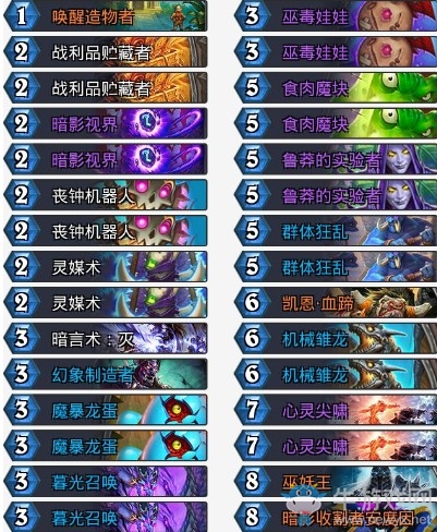 《爐石傳說》拉斯塔哈的大亂斗Zatalot亡語牧卡組推薦