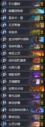 《爐石傳說》拉斯塔哈的大亂斗傳說第一翻轉牧卡組推薦