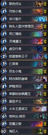 《爐石傳說》拉斯塔哈的大亂斗RDee鴉羽動物園卡組推薦