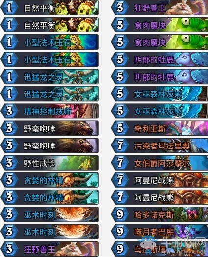 《爐石傳說》拉斯塔哈的大亂斗方丈奇數(shù)德卡組推薦