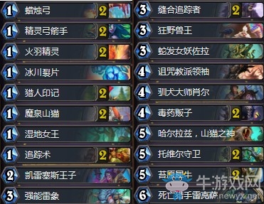 《爐石傳說》拉斯塔哈的大亂斗其哥任務獵卡組推薦