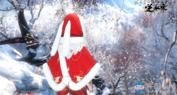 《逆水寒》兔耳毛絨帽霜兔悅外觀介紹