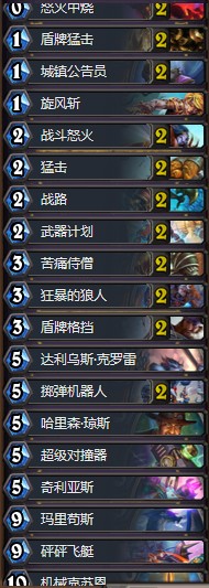 《爐石傳說》拉斯塔哈的大亂斗Meati機械克蘇恩戰(zhàn)卡組推薦