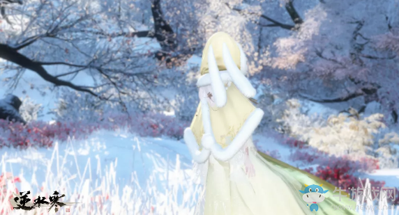 《逆水寒》兔耳毛絨帽霜兔悅外觀介紹