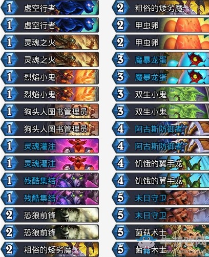 《爐石傳說》拉斯塔哈的大亂斗蛋蛋園卡組推薦