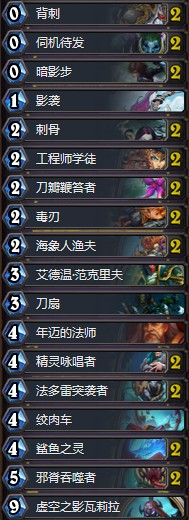 《爐石傳說》拉斯塔哈的大亂斗狗哥法強賊卡組推薦