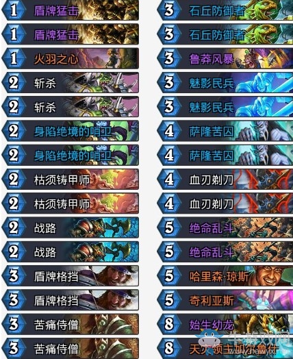 《爐石傳說》拉斯塔哈的大亂斗主播Furyhunter任務戰卡組推薦