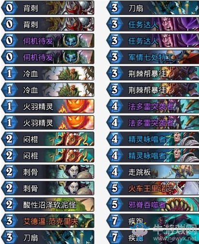 《爐石傳說》拉斯塔哈的大亂斗小智奇跡賊卡組推薦