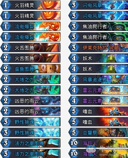 《爐石傳說》拉斯塔哈的大亂斗純正嗜血薩卡組推薦