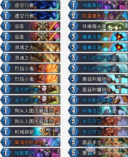 《爐石傳說》拉斯塔哈的大亂斗動物蛋園卡組推薦