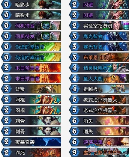 《爐石傳說(shuō)》拉斯塔哈的大亂斗狂野純爆牌賊卡組推薦