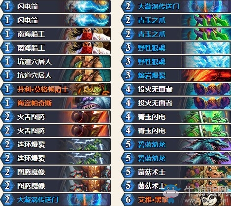 《爐石傳說》拉斯塔哈的大亂斗青海薩卡組推薦