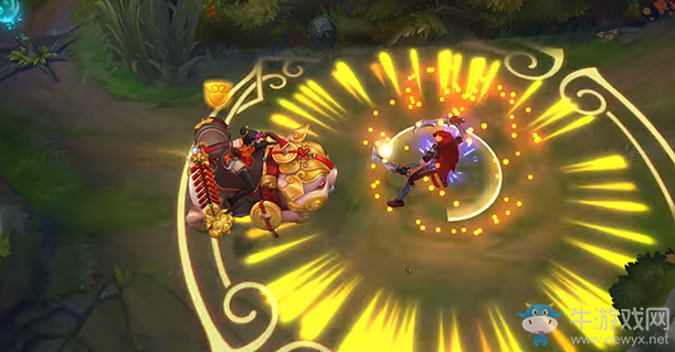 《LOL》2019豬年限定皮膚 金豬烈焰瑟莊妮皮膚介紹