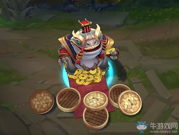 《LOL》2019豬年限定皮膚 錢幣皇帝塔姆皮膚介紹