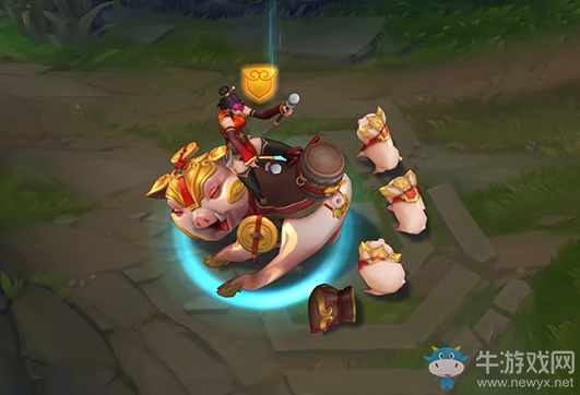 《LOL》2019豬年限定皮膚 金豬烈焰瑟莊妮皮膚介紹