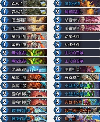 《爐石傳說》拉斯塔哈的大亂斗Corbett奧秘中速卡組推薦