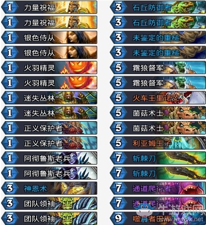 《爐石傳說》拉斯塔哈的大亂斗五王子奇數騎卡組推薦