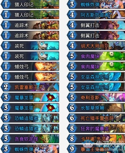 《爐石傳說》拉斯塔哈的大亂斗亞服高勝率亡語獵卡組推薦