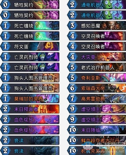 《爐石傳說》拉斯塔哈的大亂斗狂野機克術高勝卡組推薦