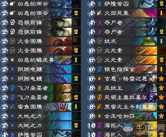 《爐石傳說》拉斯塔哈的大亂斗瓦莉拉偶數薩卡組推薦