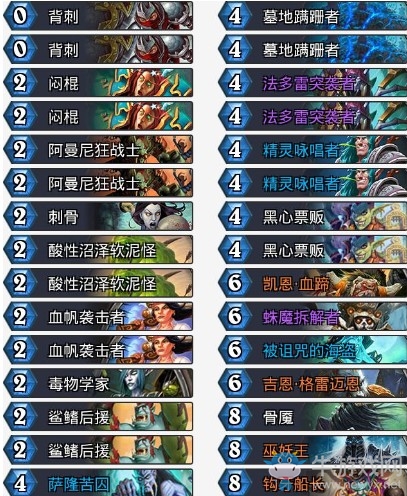 《爐石傳說》拉斯塔哈的大亂斗viper偶數賊卡組推薦