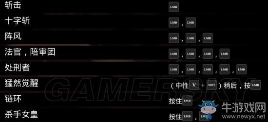 《暗黑血統(tǒng)3》全武器出招表一覽