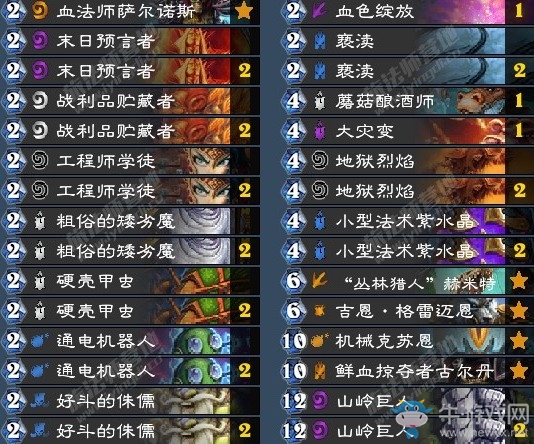 《爐石傳說》拉斯塔哈的大亂斗偶數機克術卡組推薦