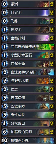 《爐石傳說》拉斯塔哈的大亂斗克蘇恩德卡組推薦