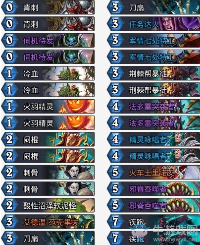 《爐石傳說》拉斯塔哈的大亂斗太極劍奇跡賊卡組推薦