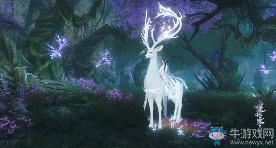 《逆水寒》坐騎白鹿南山雪一覽