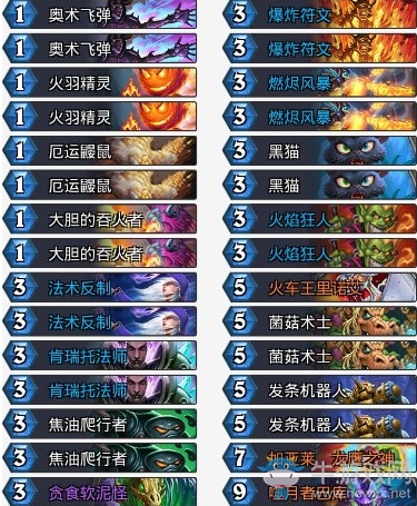 《爐石傳說》拉斯塔哈的大亂斗速攻奇數法卡組推薦