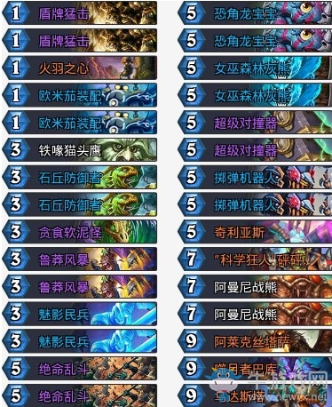 《爐石傳說》拉斯塔哈的大亂斗任務奇數戰卡組推薦