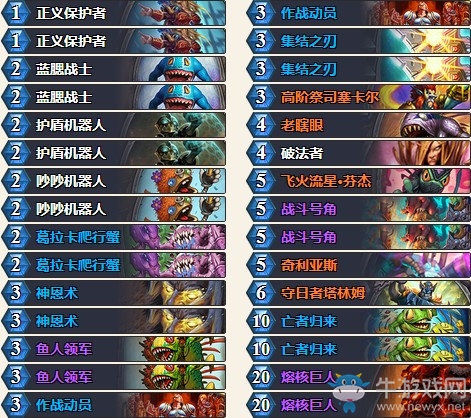 《爐石傳說》拉斯塔哈的大亂斗狂野大神死魚騎卡組推薦