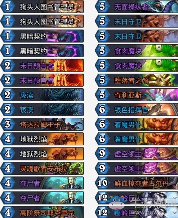 《爐石傳說(shuō)》拉斯塔哈的大亂斗黃老板魔塊術(shù)卡組推薦