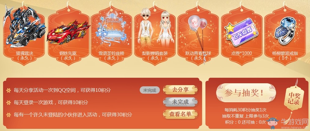《QQ飛車》金豬鬧春福滿初八 送永久絕版寵物