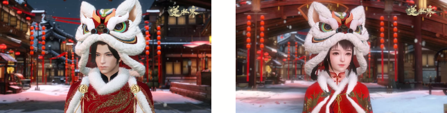 《逆水寒》新春帽子玉獅兒介紹