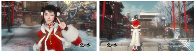 《逆水寒》新春國風小棉襖芳華曉介紹